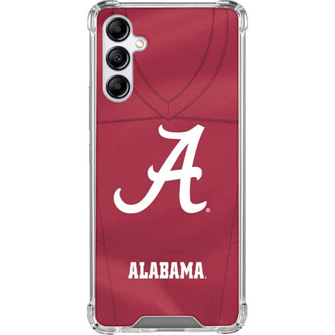 University of Alabama Maroon Jersey Galaxy A15 5G Clear Case