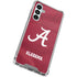 University of Alabama Maroon Jersey Galaxy A16 5G Clear Case