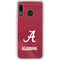 University of Alabama Maroon Jersey Galaxy A20 Clear Case