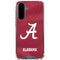 University of Alabama Maroon Jersey Galaxy A36 5G Clear Case