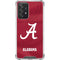 University of Alabama Maroon Jersey Galaxy A52 5G Clear Case