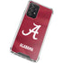 University of Alabama Maroon Jersey Galaxy A52 5G Clear Case