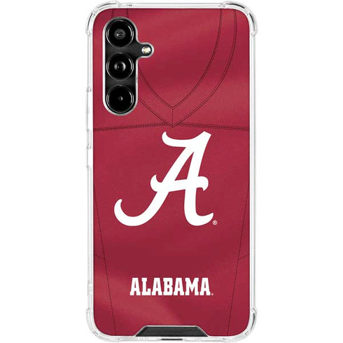 University of Alabama Maroon Jersey Galaxy A54 5G Clear Case