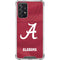 University of Alabama Maroon Jersey Galaxy A72 5G Clear Case