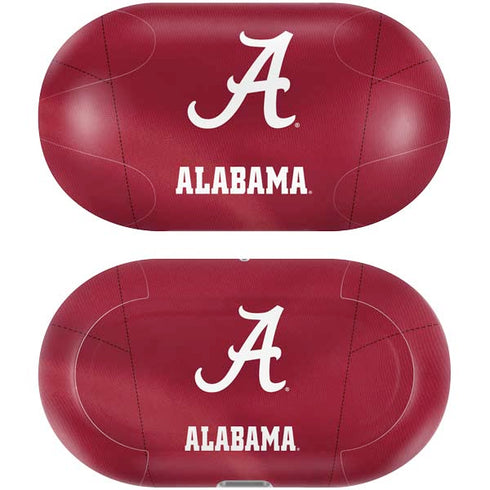 University of Alabama Maroon Jersey Galaxy Buds Plus Skin