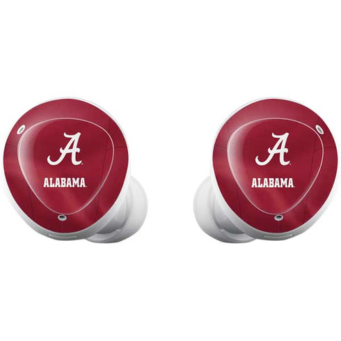 University of Alabama Maroon Jersey Galaxy Buds Plus Skin