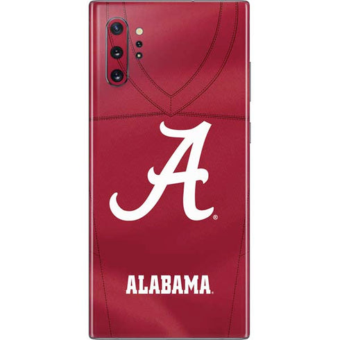 University of Alabama Maroon Jersey Galaxy Note 10 Plus Skin