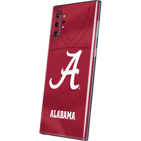 University of Alabama Maroon Jersey Galaxy Note 10 Plus Skin