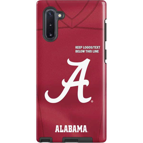 University of Alabama Maroon Jersey Galaxy Cases