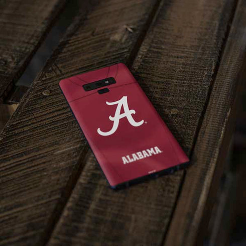 University of Alabama Maroon Jersey Galaxy Note 9 Skin