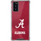 University of Alabama Maroon Jersey Galaxy Note20 5G Clear Case