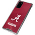 University of Alabama Maroon Jersey Galaxy Note20 5G Clear Case