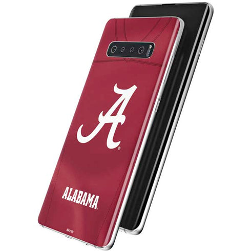 University of Alabama Maroon Jersey Galaxy S10 Skin
