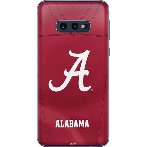 University of Alabama Maroon Jersey Galaxy S10e Skin
