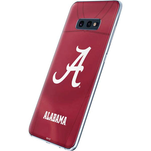 University of Alabama Maroon Jersey Galaxy S10e Skin