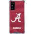 University of Alabama Maroon Jersey Galaxy S20 FE Clear Case