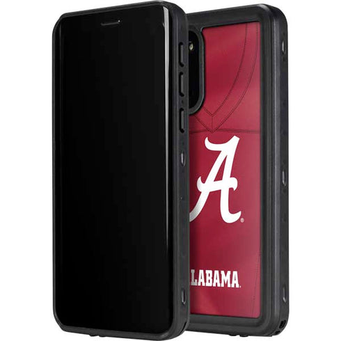 University of Alabama Maroon Jersey Galaxy S20 Plus Waterproof Case