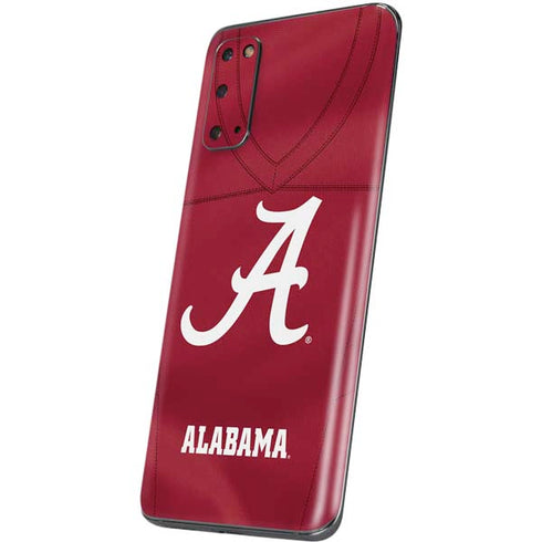 University of Alabama Maroon Jersey Galaxy S20 Skin