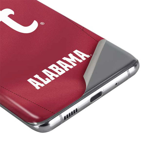University of Alabama Maroon Jersey Galaxy S20 Skin