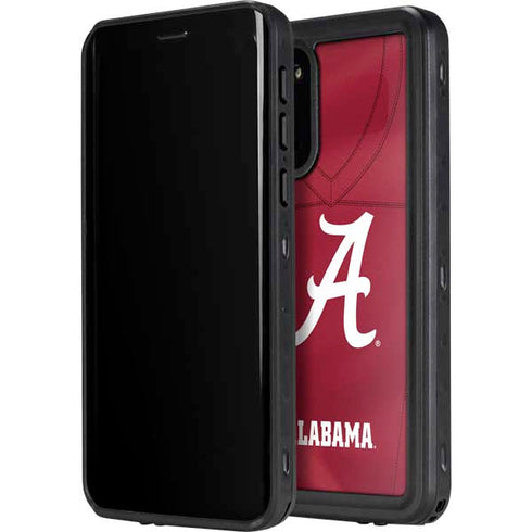 University of Alabama Maroon Jersey Galaxy S20 Waterproof Case