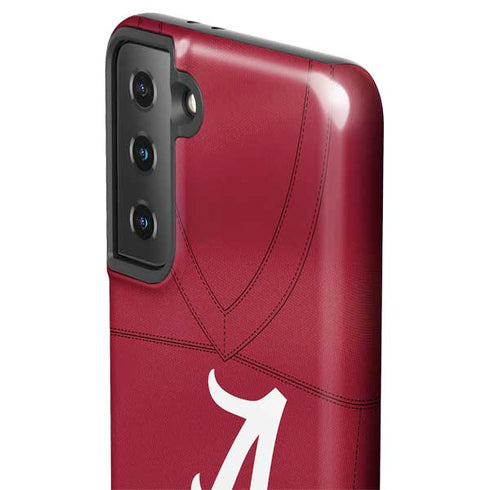 University of Alabama Maroon Jersey Galaxy S21 FE Pro Case
