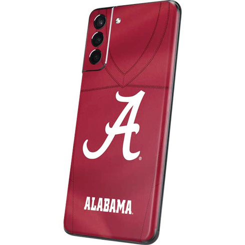 University of Alabama Maroon Jersey Galaxy S21 Plus 5G Skin