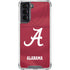 University of Alabama Maroon Jersey Galaxy S22 Clear Case