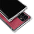 University of Alabama Maroon Jersey Galaxy S22 Ultra Clear Case