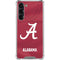 University of Alabama Maroon Jersey Galaxy S23 FE Clear Case