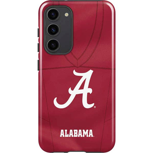 University of Alabama Maroon Jersey Galaxy S23 Plus Pro Case