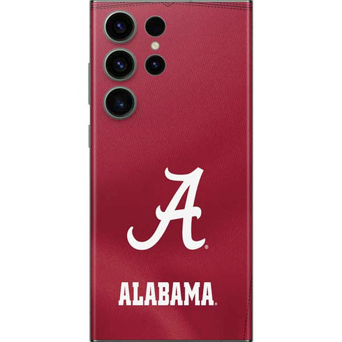 University of Alabama Maroon Jersey Galaxy S23 Ultra Skin