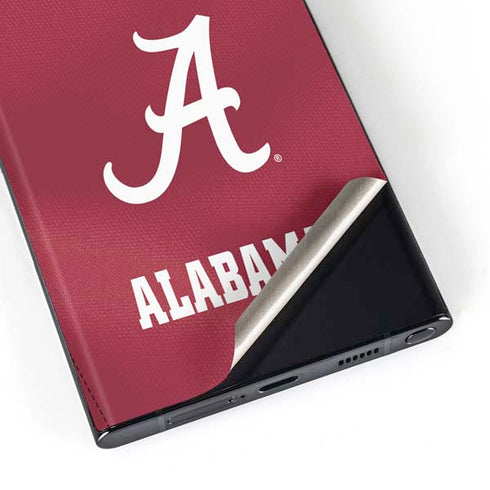 University of Alabama Maroon Jersey Galaxy S23 Ultra Skin