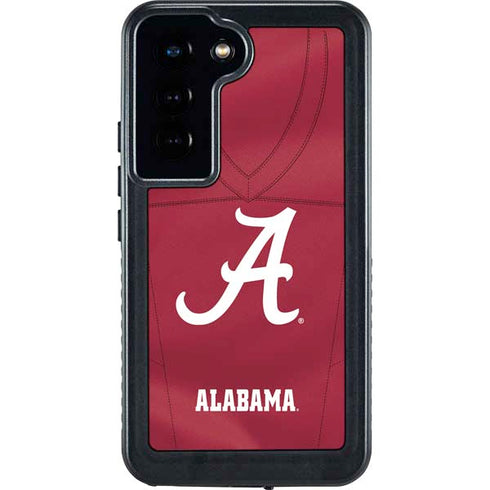University of Alabama Maroon Jersey Galaxy S23 Waterproof Case