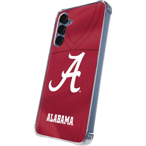 University of Alabama Maroon Jersey Galaxy S24 Clear Case