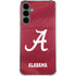 University of Alabama Maroon Jersey Galaxy S24 Plus Clear Case