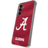 University of Alabama Maroon Jersey Galaxy S24 Plus Clear Case
