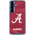 University of Alabama Maroon Jersey Galaxy S25 Plus Clear Case