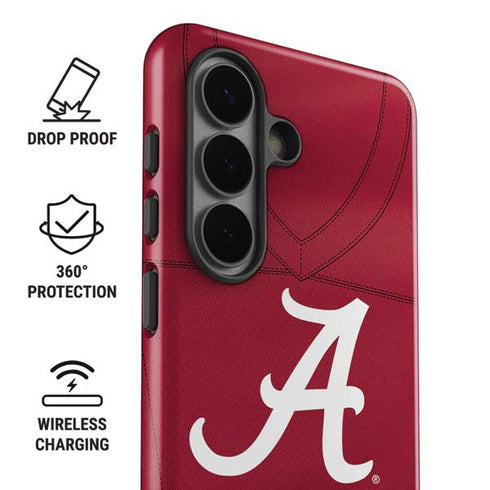 University of Alabama Maroon Jersey Galaxy S26 Impact Case