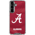 University of Alabama Maroon Jersey Galaxy S26 Plus Clear Case