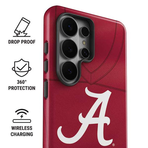 University of Alabama Maroon Jersey Galaxy S26 Ultra Impact Case