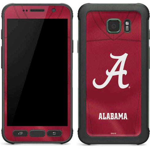 University of Alabama Maroon Jersey Galaxy S7 Active Skin