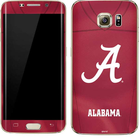 University of Alabama Maroon Jersey Galaxy S7 Edge Skin