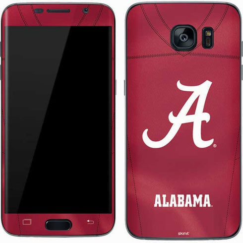University of Alabama Maroon Jersey Galaxy S7 Skin