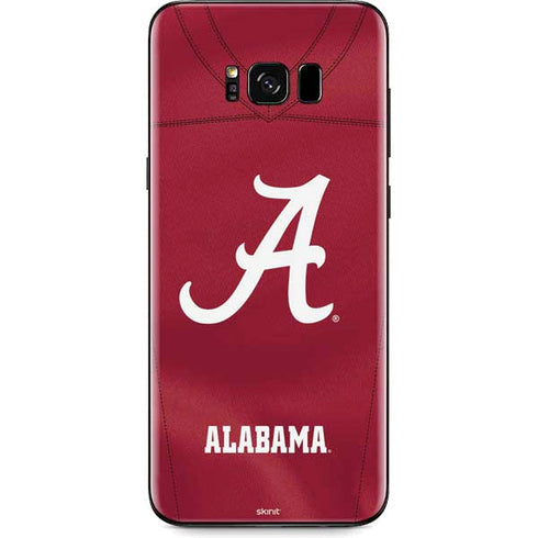 University of Alabama Maroon Jersey Galaxy S8 Plus Skin