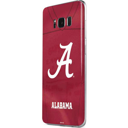University of Alabama Maroon Jersey Galaxy S8 Skin