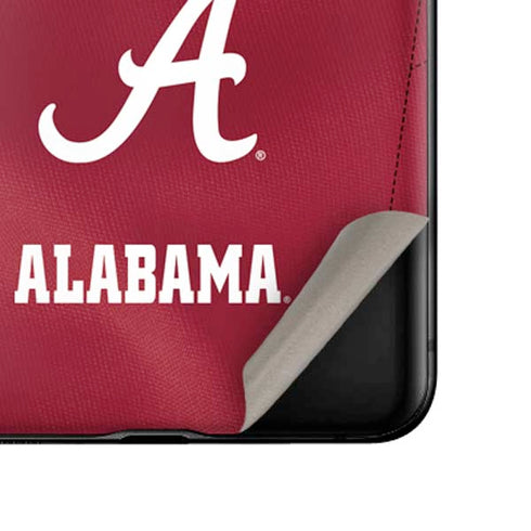 University of Alabama Maroon Jersey Galaxy Z Flip Skin