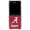 University of Alabama Maroon Jersey Galaxy Z Flip5 5G Clear Case