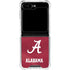 University of Alabama Maroon Jersey Galaxy Z Flip5 5G Clear Case