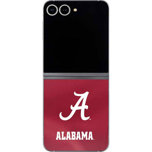 University of Alabama Maroon Jersey Galaxy Z Flip6 Skin