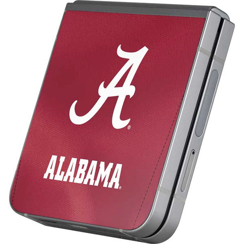 University of Alabama Maroon Jersey Galaxy Z Flip6 Skin